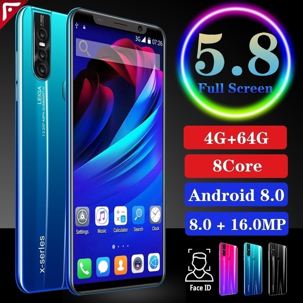 hand phone murah  X27 Plus smartphone  4G network 5  8 inch  