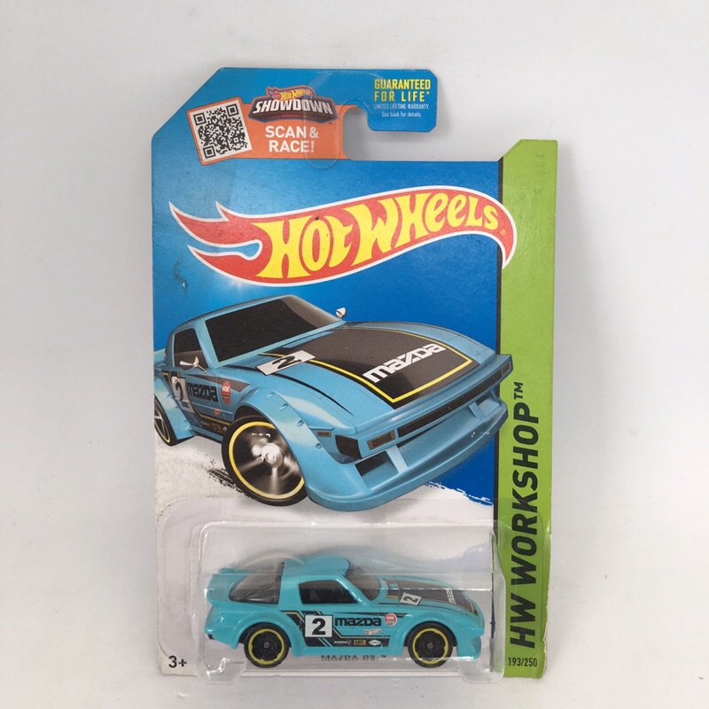 HOT WHEELS MAZDA RX-7 2015 (LIGHT BLUE) | Shopee Philippines