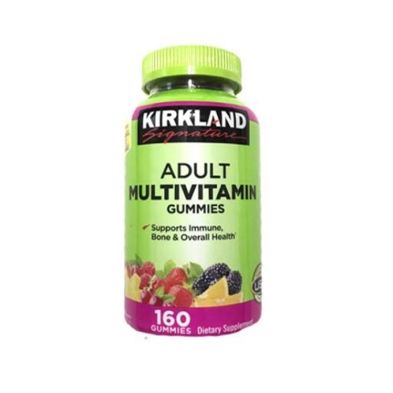 Kirkland Adult Multivitamin Gummies, 160/bottle Shopee Philippines