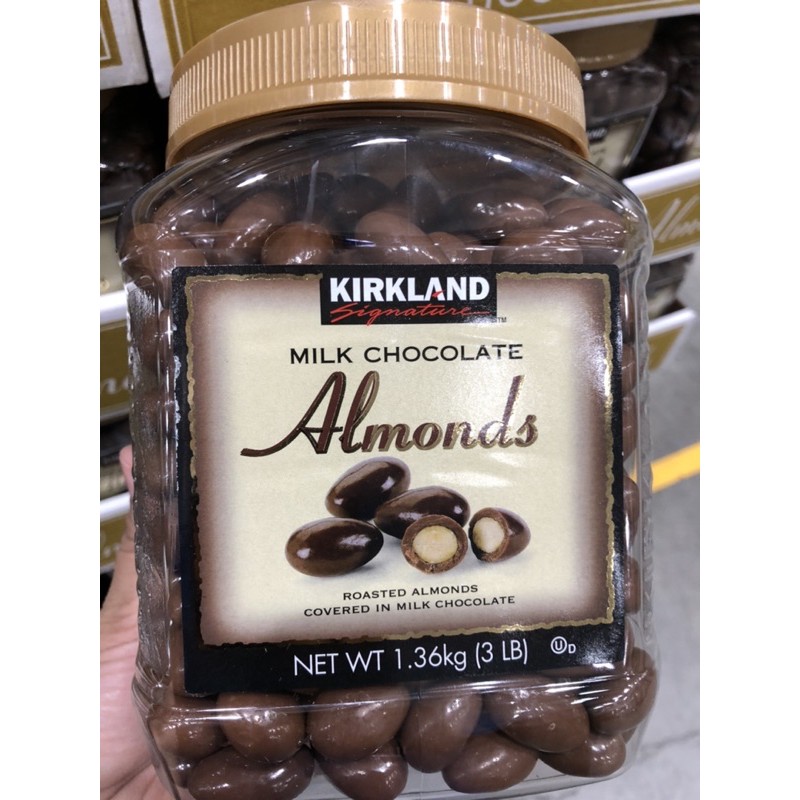 Kirkland Signature Milk Chocolate Almonds 1.36kg Shopee Philippines