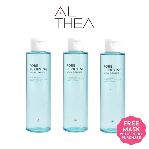 althea pore purifying serum cleanser