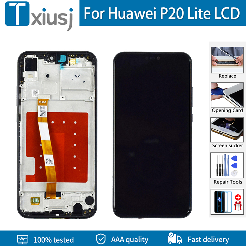 For HUAWEI P20 Lite Original Quality LCD With Frame Display Screen For  HUAWEI P20 Lite ANE-LX1 ANE-LX3 Nova 3e lcd | Shopee Philippines