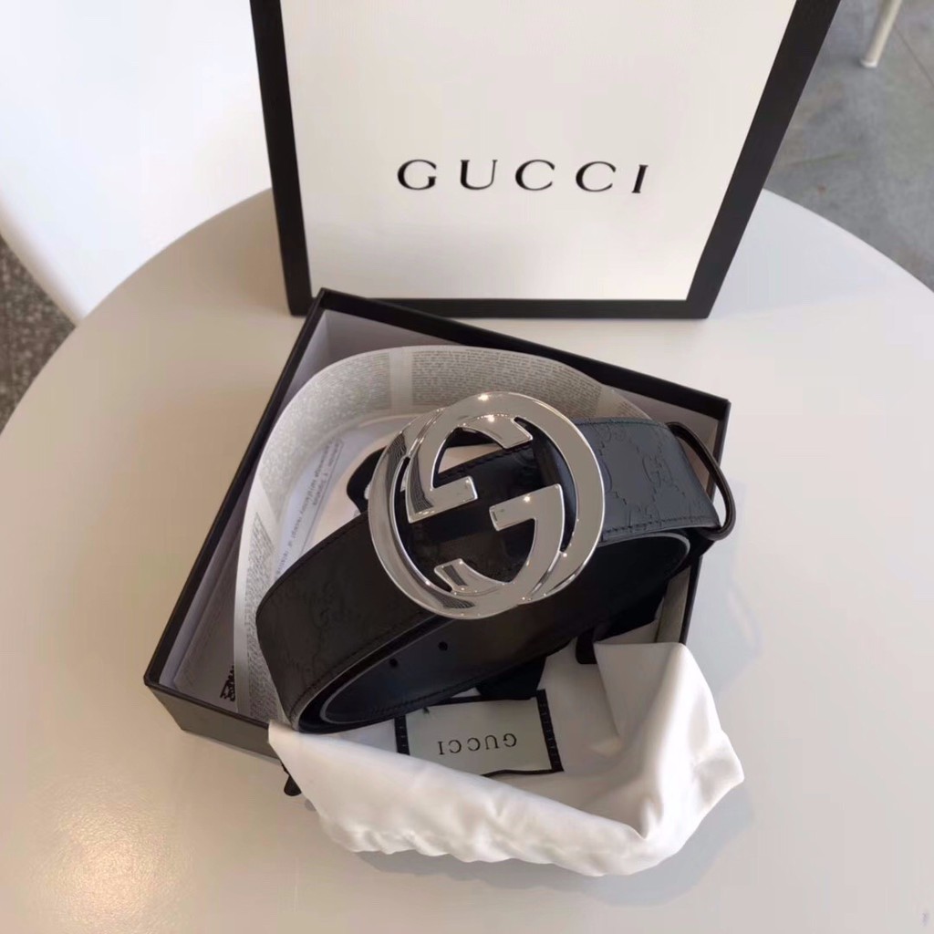 gucci belt old logo