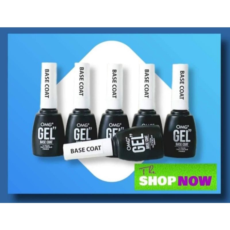OMG GEL Polish 10ml BASE COAT | Shopee Philippines