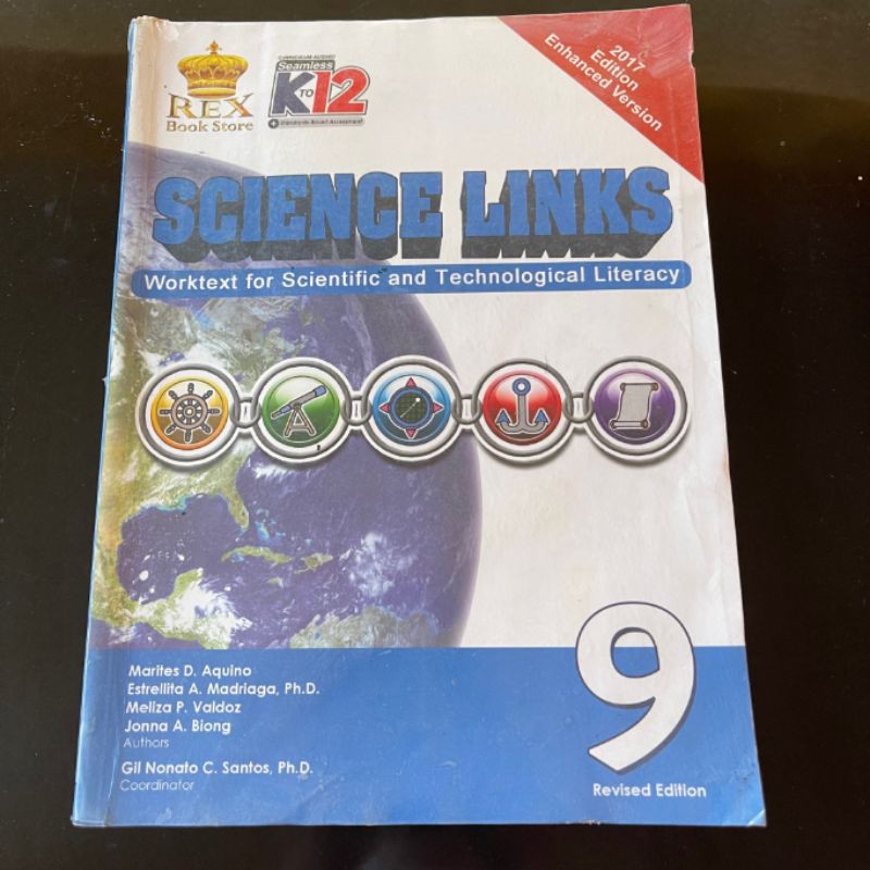 Science Links GRADE 9 Worktext for Scientific and Technological