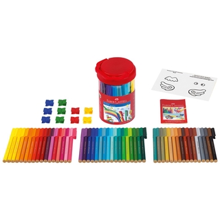 Faber-Castell Connector Pen 50 colors in Bucket [1211150050] #4