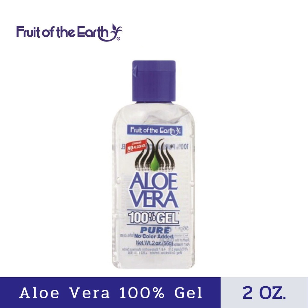 Fruit Of The Earth Aloe Vera Gel 2 Oz Aloe Vera Gel Reduces Sunburn After Exposure To Sunlight 6008