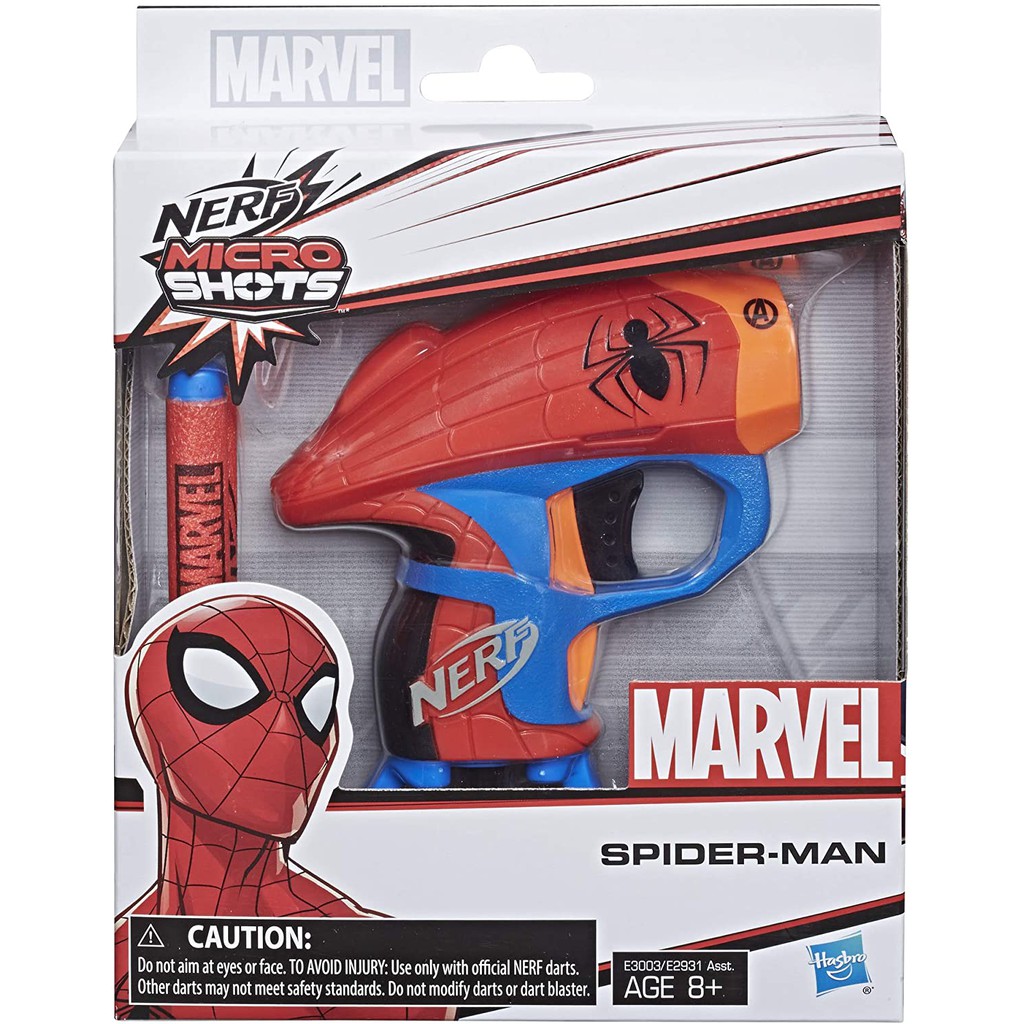 spiderman nerf blaster