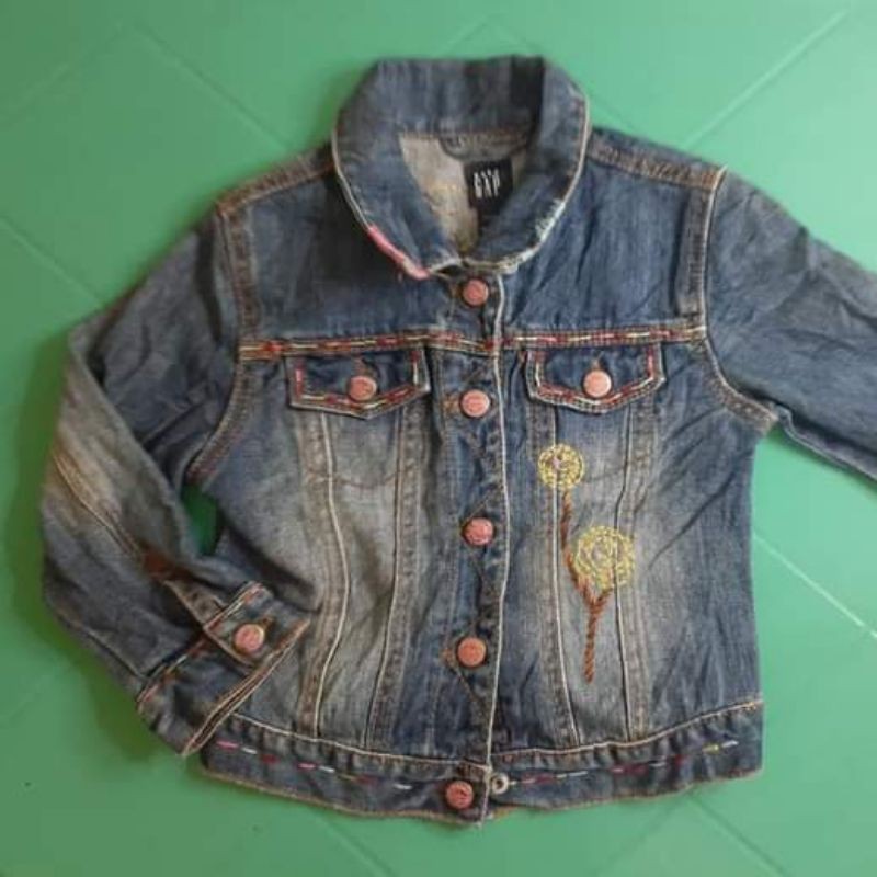 not your baby denim jacket