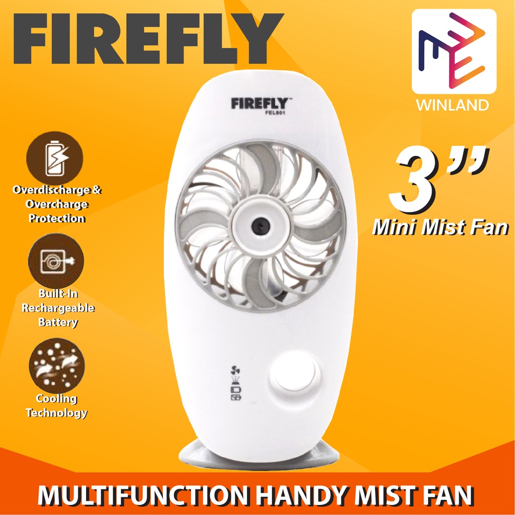 firefly portable mist fan