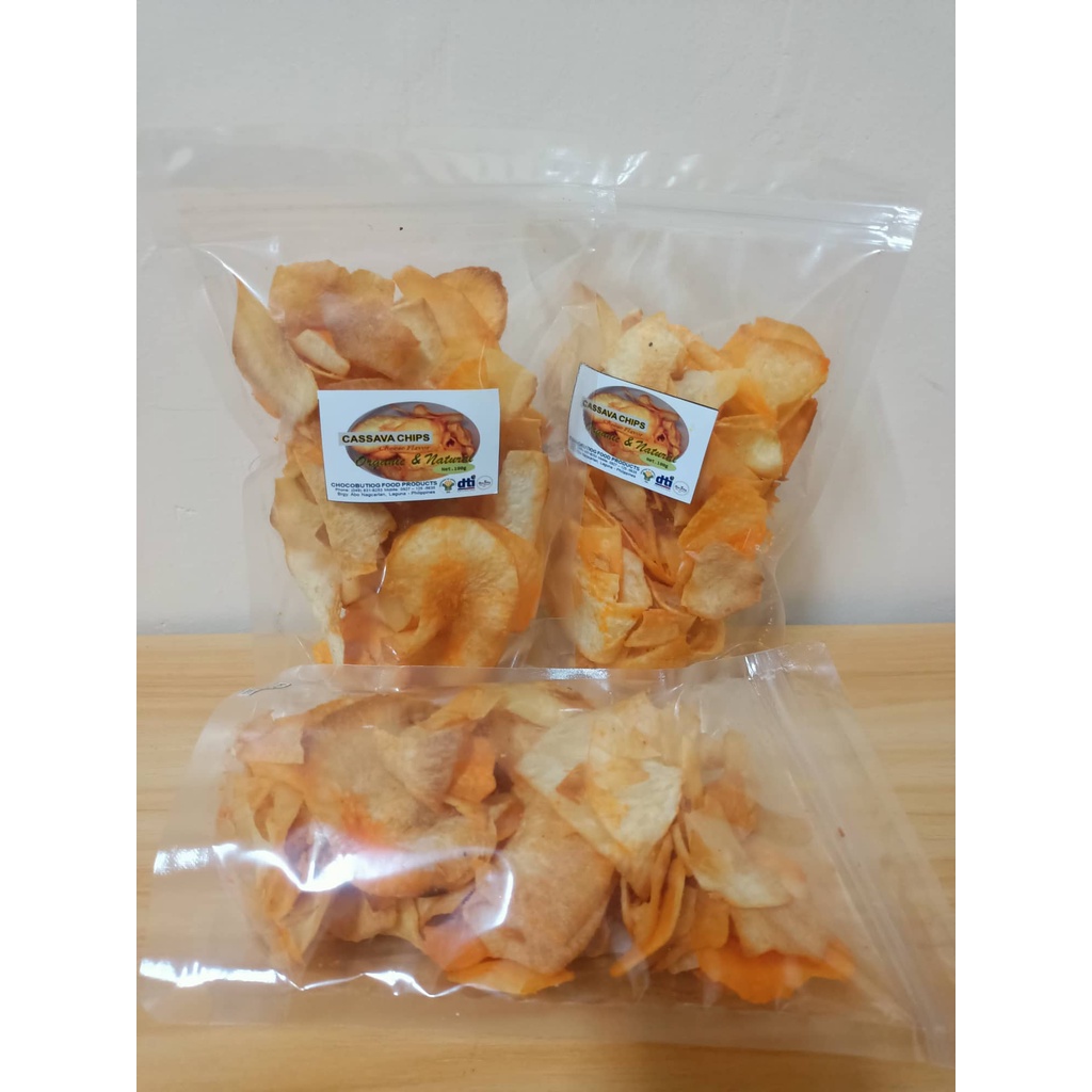 CASSAVA CHIPS - Negosyo Pack (25packs per box/100g per pack) Made of ...