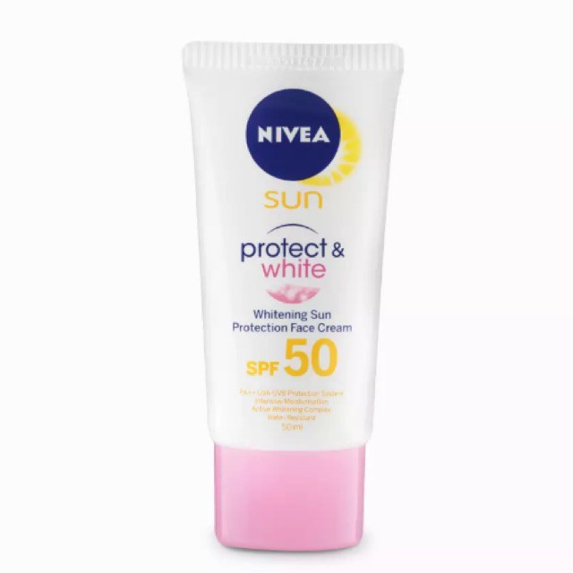 niezen Ineenstorting overloop Nivea Sun Protect & White Face Cream Spf 50 50mL | Shopee Philippines