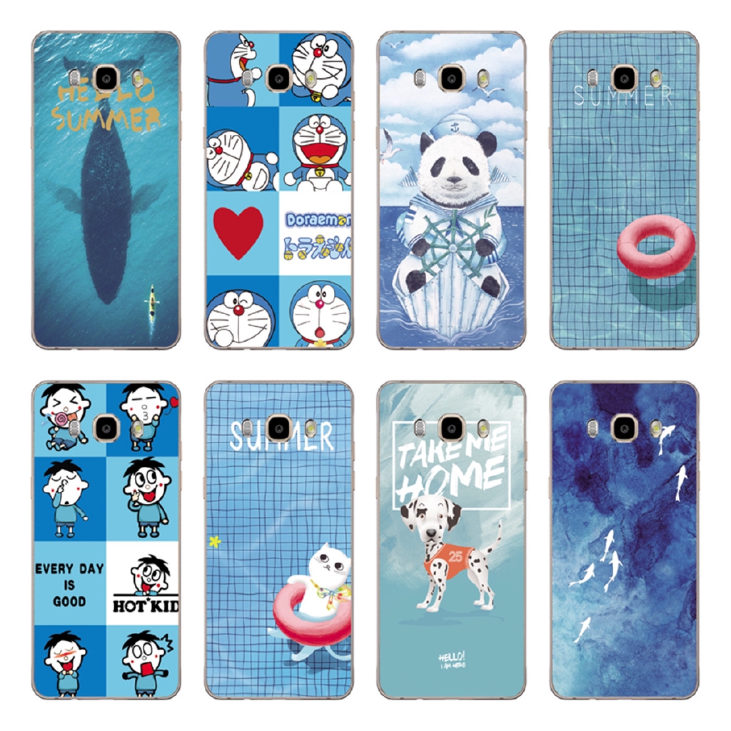 Cartoon Whale Back Cover Samsung Galaxy J1 J2 16 J210 J1 J2 Pro J1 Mini Prime J105 Case Soft Tpu Casing Shockproof Shopee Philippines