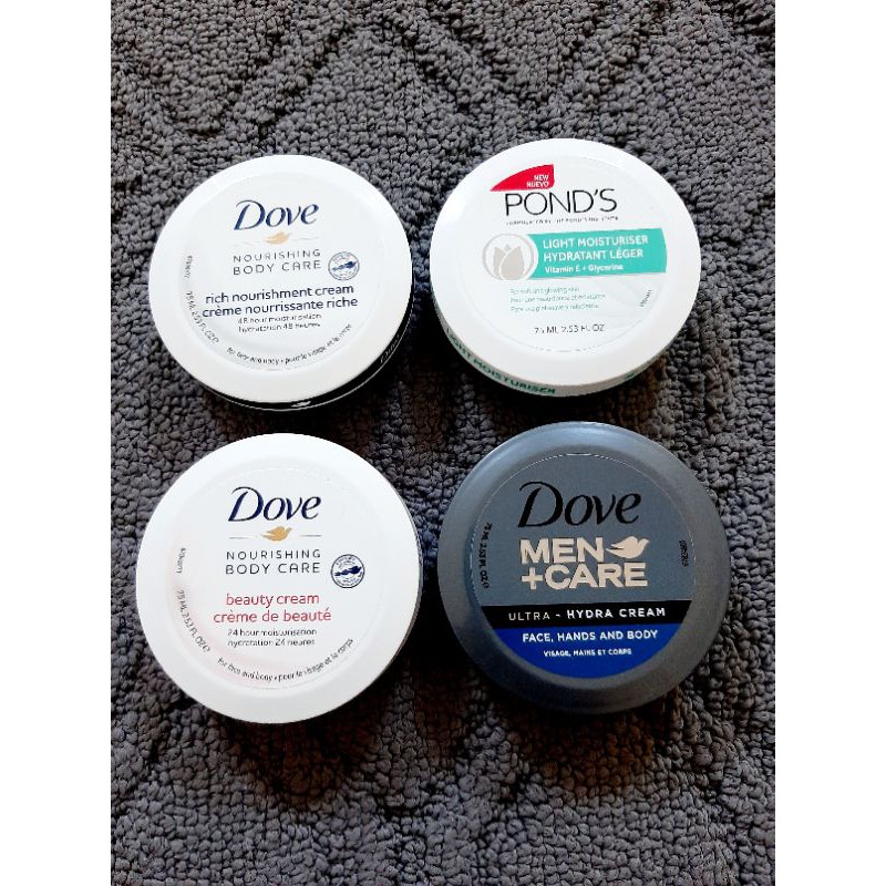 Dove Moisturizing Cream 75ml (Face & Body) Shopee Philippines