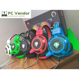 ORIG Badwolf F15 Gaming LED Headset w/ Mic best for Computer Shop