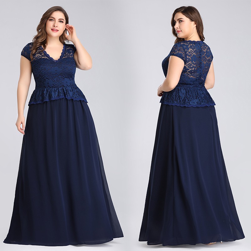 plus size long evening gowns