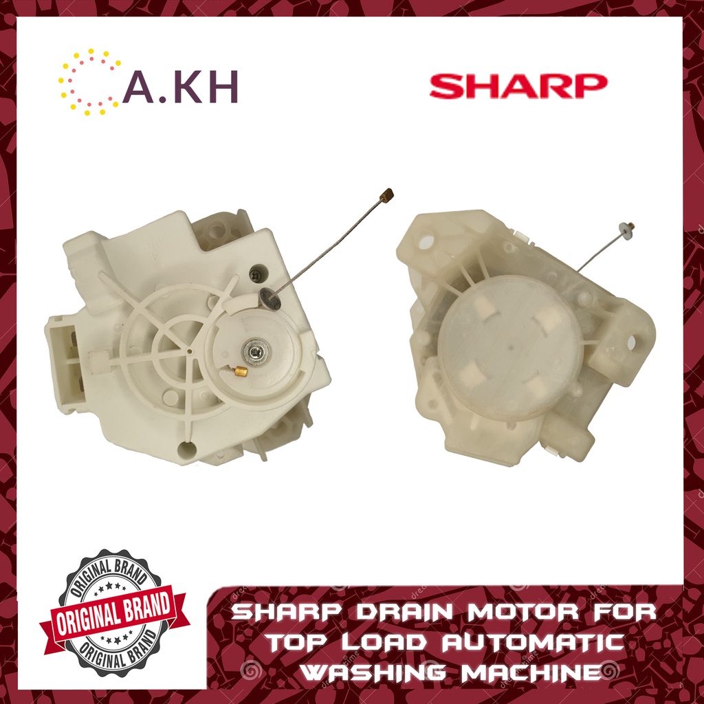 ORIGINAL 6 MONTHS WARRANTY SHARP DRAIN MOTOR NTCZ001FC1 FOR TOP LOAD