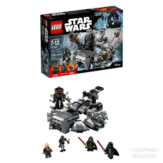 lego star wars darth vader transformation