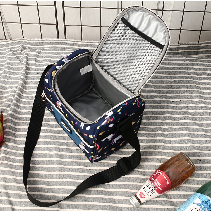 7L Thermal Cooler Lunch Bag For Kids Men Women Work School Bento Picnic Insulated Bag
