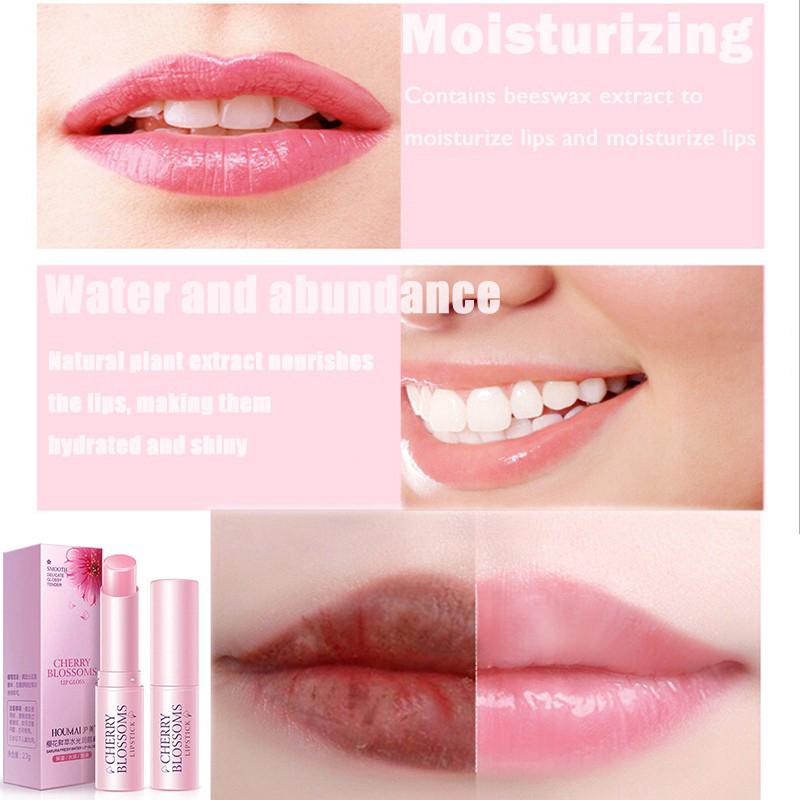 Cherry Blossom Essence Lip Balm Moisturizing Lighten Care Shopee Philippines