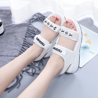 lv two strap sandals