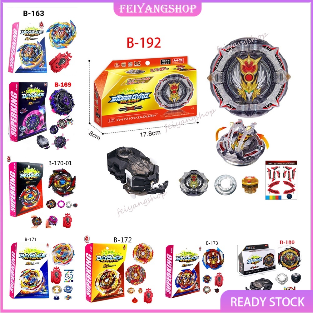 Beyblade B-192 Greatest Raphael B-187 Savior Valkyrie B-171 Tempest ...