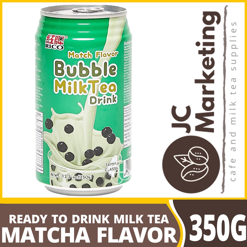 Rico Matcha Bubble Milk Tea Drink 350g Instant Milk Tea Shopee Philippines 2305