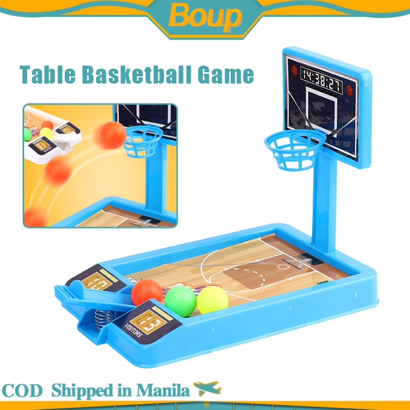 Indoor Desktop Basketball Shooting Machine Game Toy Kids Finger Mini Basketball Shooting Machine