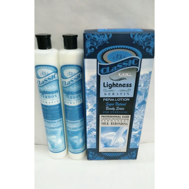 Lightness Milk Rebonding Professional Use 800ml Shopee Philippines