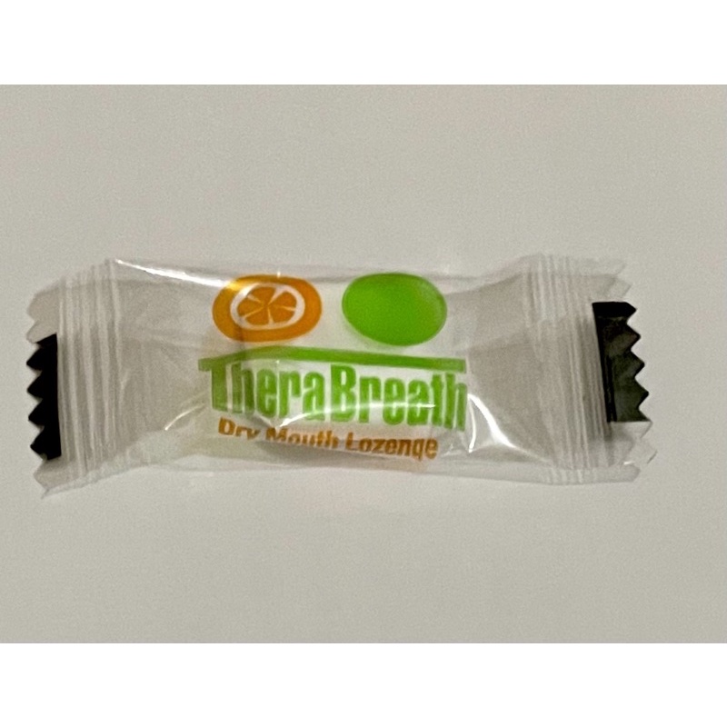 Therabreath Dry Mouth Lozenges Mandarin Mint 1 Piece Only Wrapped