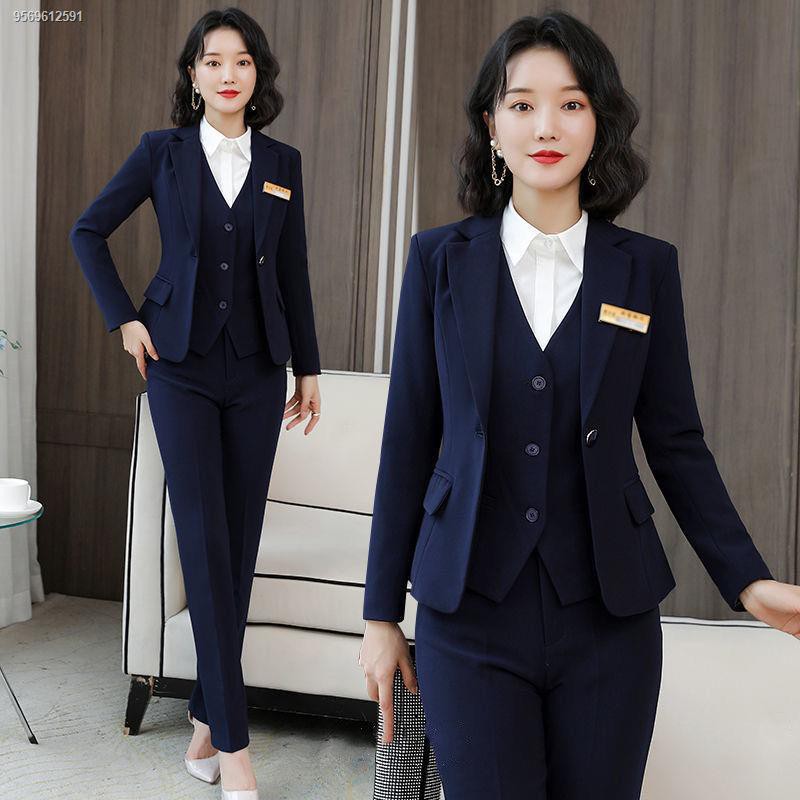 Stewardess Professional Suit Hotel Front Desk Catering Cashier Beauty ...