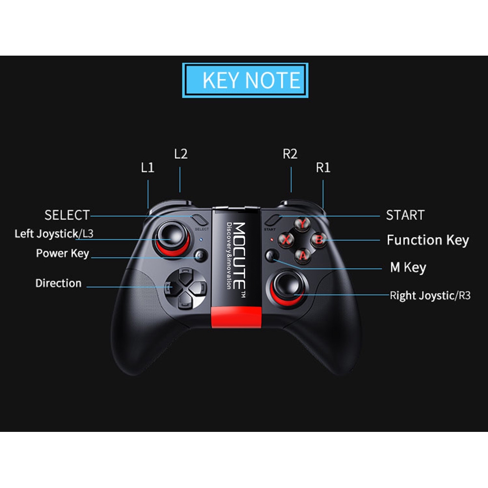 MOCUTE - 054 Game Controller Bluetooth | Shopee Philippines - 