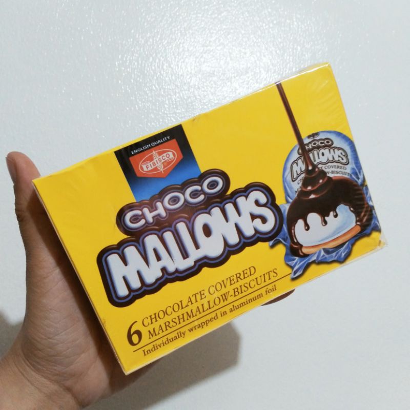 Choco Mallows (Fibisco/ 6 Chocolate Covered Marshmallow Biscuits