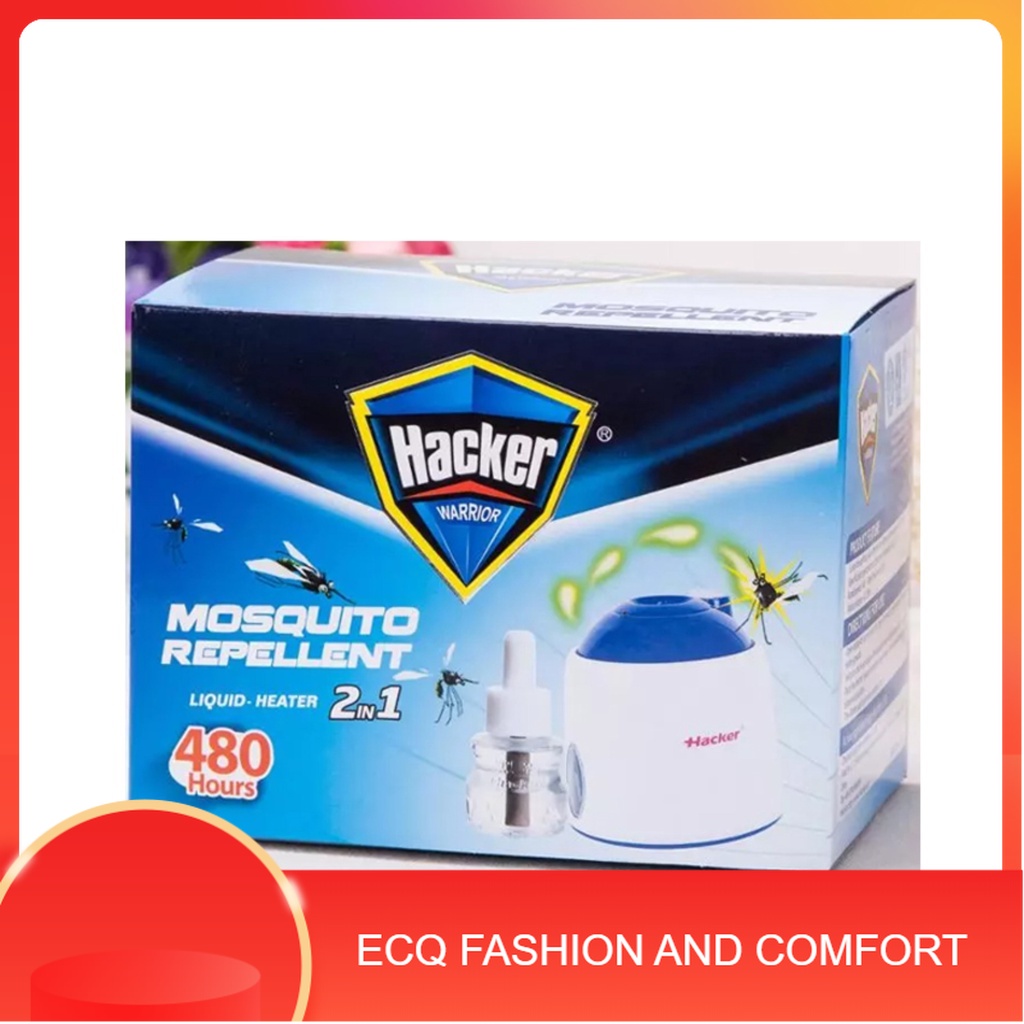 Hacker Electric Mosquito Repellent Heater 2 in 1 Insect Repellent
