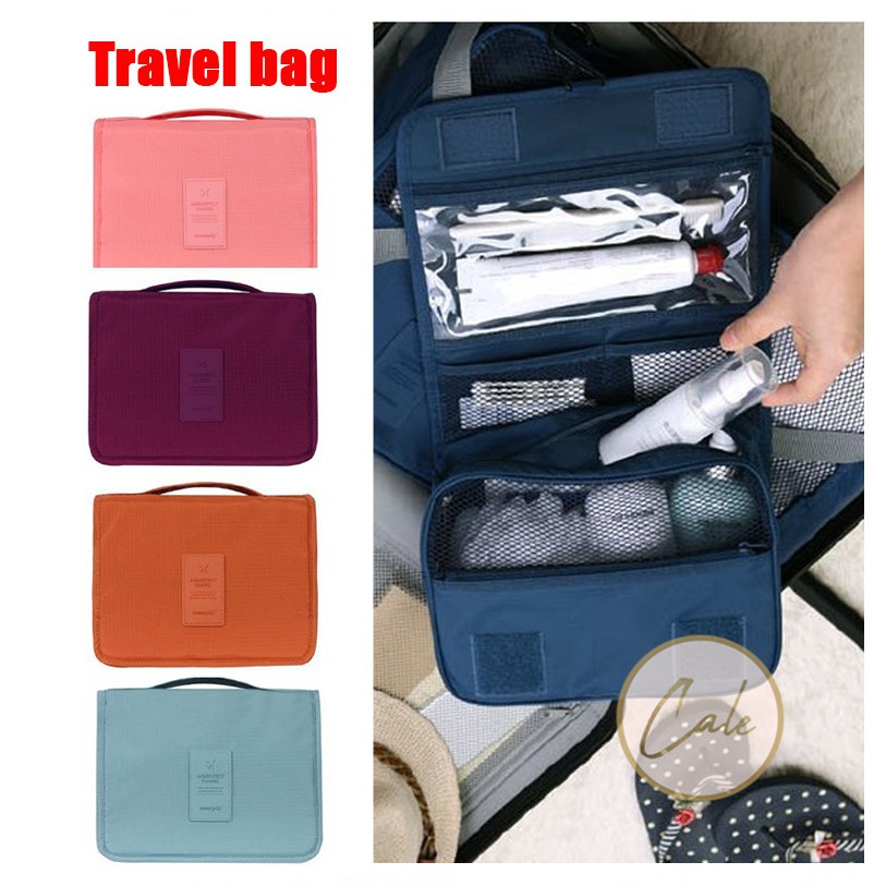 men's hanging toiletry travel bag