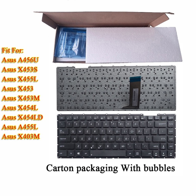 For Asus A456u X453s X455l X453 X453m X454l X454ld A455l X403m Laptop Us Replacement Keyboard Shopee Philippines