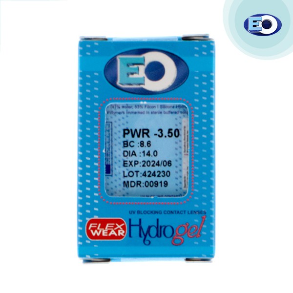 EO Flexwear Hydrogel Clear Graded Contact Lens (4.75 to 12.00) Shopee Philippines