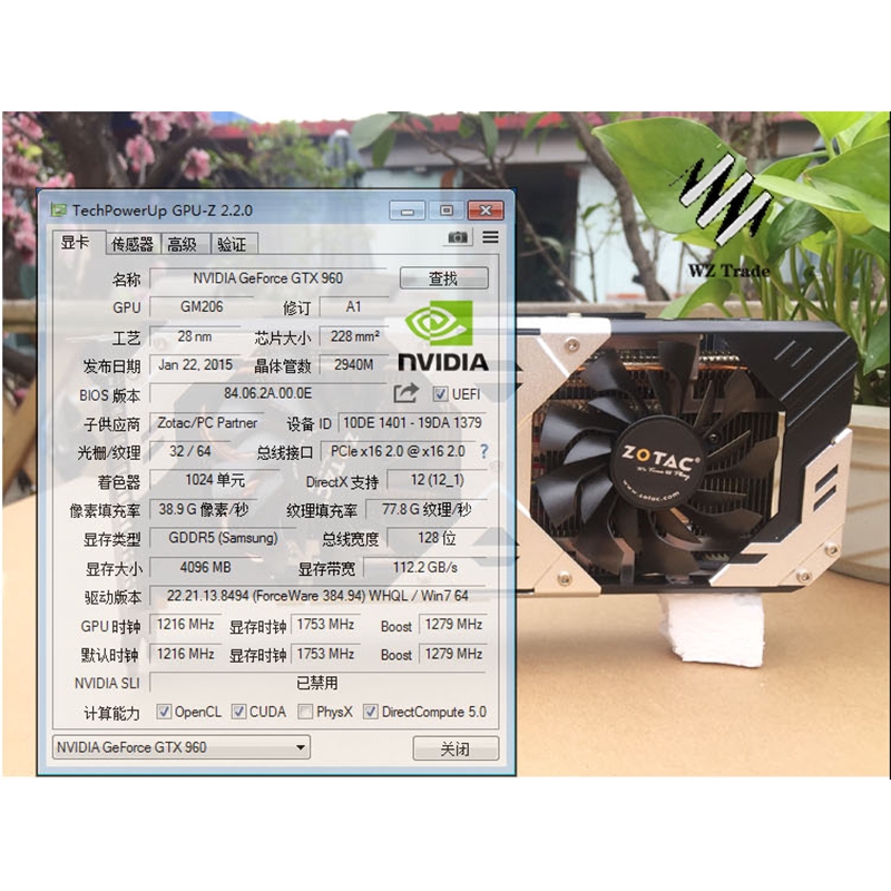 Original Zotac Gtx 960 2gb 4gb Gpu Video Card Geforce Gtx960 4gb Map 128bit Graphics Cards Shopee Philippines