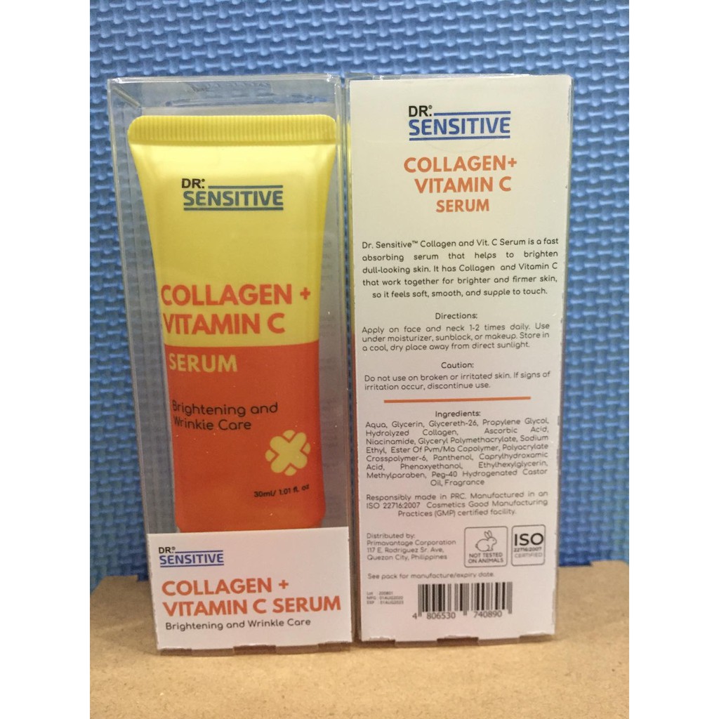 dr sensitive vitamin c serum