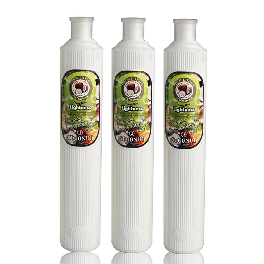 Lightness Hair Rebonding Cream 3in1 COCONUT variants 1000mL*3