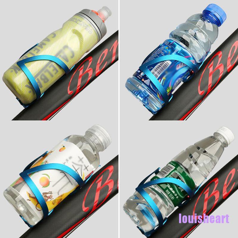 Portable Bike Water Bottle Cage Bicycle Bottle Cage Holder Chic Alloy One-Side