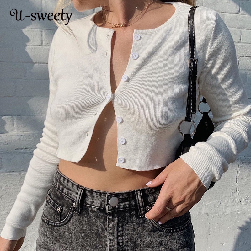 long sleeve button up cardigan