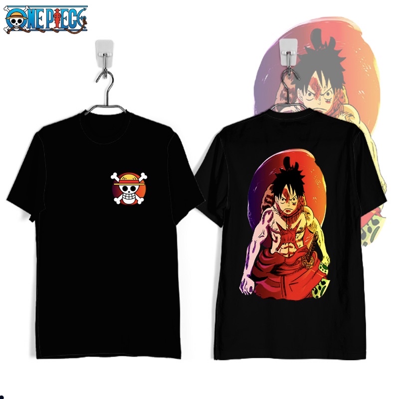 One Piece x ANSTHTCS - Luffy Wano Anime Shirt | Shopee Philippines