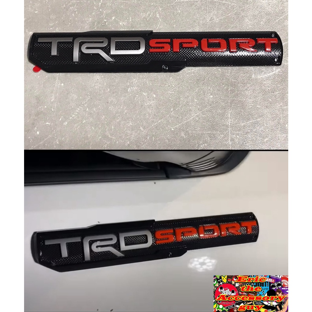 TRD SPORT Premium Emblem for Toyota Rush Vios Hilux Fortuner Land ...