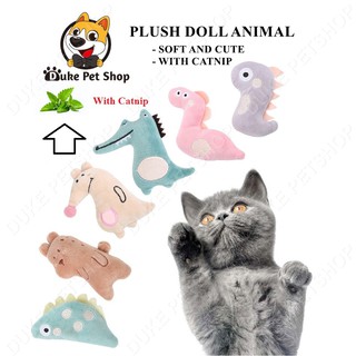 Mini Cat Grinding Catnip Toys Funny Interactive Plush Cat Teeth Toys Pet Kitten Chewing Toy Claws