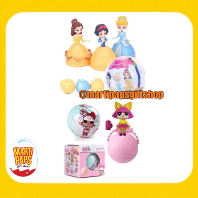 lol surprise dolls disney princess