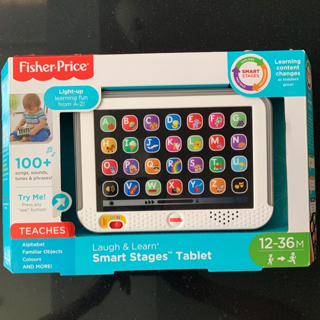 fisher price alphabet tablet letter s