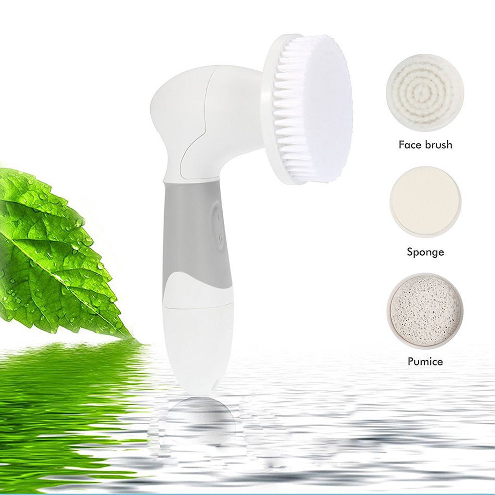 Sonic Facial Cleaning Brush Waterproof Spin Electric Face Facial Cleansing Brush Waterproof Spin
