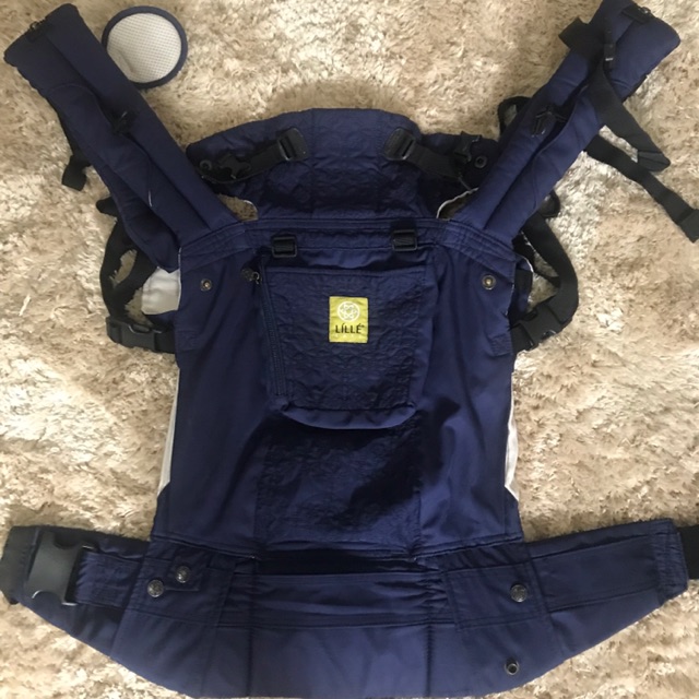 lillebaby navy embossed