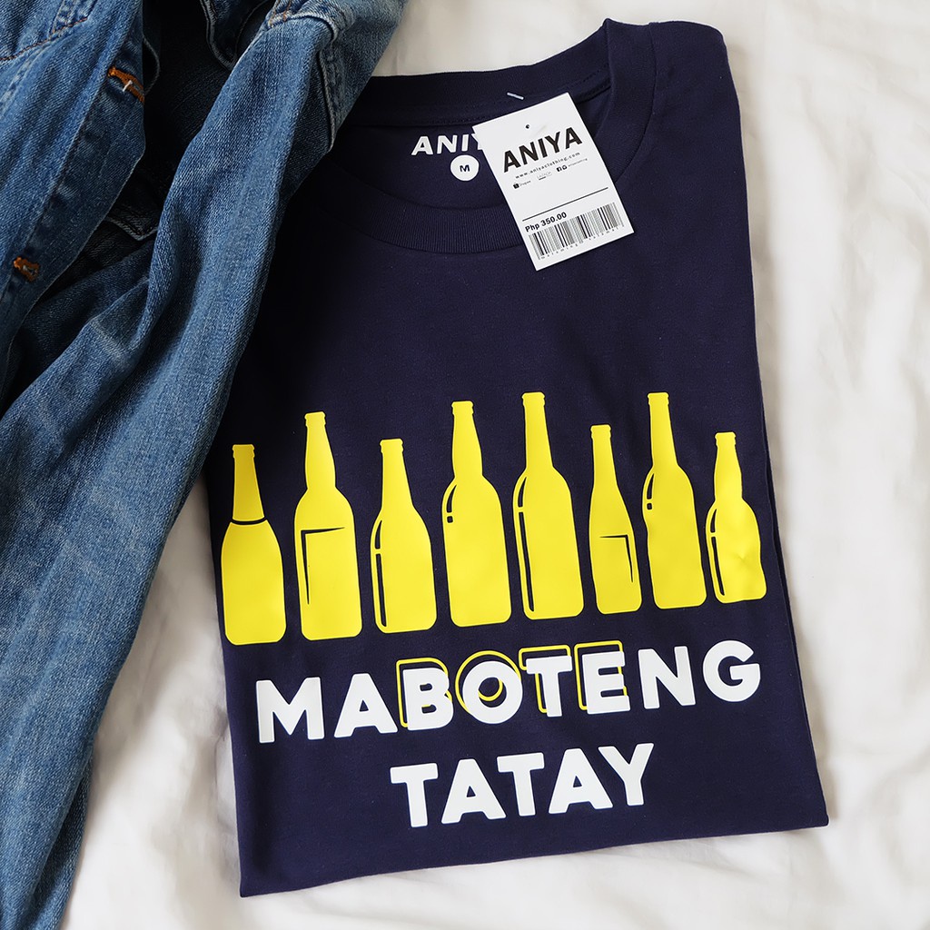 ANIYA CLOTHING Maboteng Tatay Unisex T-shirt Men's Women's Shirt Father's Day Gift#